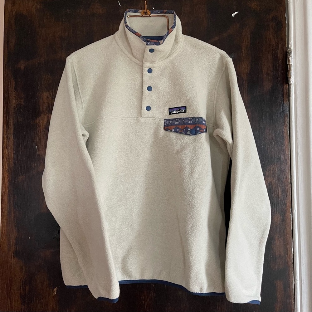 Patagonia synchilla with rare Aztec print
